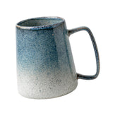 Maxbell Ceramic Coffee Mug Hold Hot or Cold Drinks Large Mug for Kitchen Adults Work Blue
