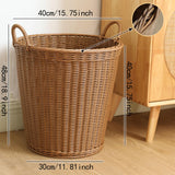 Maxbell Hotel Laundry Basket Modern Storage Organizer for Indoor Travel Bathroom