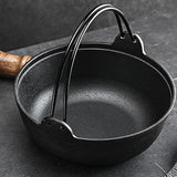 Maxbell Sukiyaki Nabe Pot Cookware Heavy Duty Soup Pot for Outdoor Restaurants Stews without lid