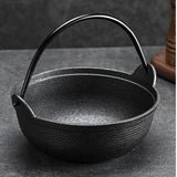 Maxbell Sukiyaki Nabe Pot Cookware Heavy Duty Soup Pot for Outdoor Restaurants Stews without lid
