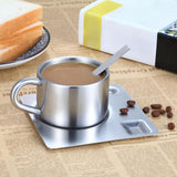Maxbell Stainless Steel Coffee Cup Set Portable Espresso Cup for Home Camping Office