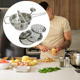 Maxbell Stainless Steel Food Mill Manual Rotary Food Mill for Sauce Baby Food Fruits