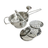 Maxbell Stainless Steel Food Mill Manual Rotary Food Mill for Sauce Baby Food Fruits