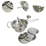 Maxbell Stainless Steel Food Mill Manual Rotary Food Mill for Sauce Baby Food Fruits