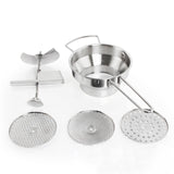 Maxbell Stainless Steel Food Mill Manual Rotary Food Mill for Sauce Baby Food Fruits