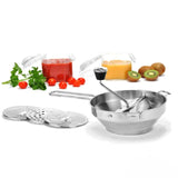 Maxbell Stainless Steel Food Mill Manual Rotary Food Mill for Sauce Baby Food Fruits