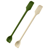 Maxbell Kitchen Silicone Spatula Cosmetics Spatula for Shampoos Ketchup Conditioners Green
