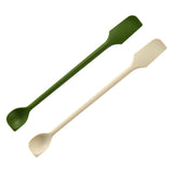 Maxbell Kitchen Silicone Spatula Cosmetics Spatula for Shampoos Ketchup Conditioners Green