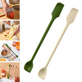 Maxbell Kitchen Silicone Spatula Cosmetics Spatula for Shampoos Ketchup Conditioners Green