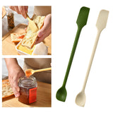 Maxbell Kitchen Silicone Spatula Cosmetics Spatula for Shampoos Ketchup Conditioners Green