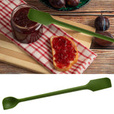 Maxbell Kitchen Silicone Spatula Cosmetics Spatula for Shampoos Ketchup Conditioners Green