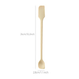 Maxbell Kitchen Silicone Spatula Cosmetics Spatula for Shampoos Ketchup Conditioners White