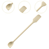 Maxbell Kitchen Silicone Spatula Cosmetics Spatula for Shampoos Ketchup Conditioners White
