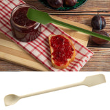 Maxbell Kitchen Silicone Spatula Cosmetics Spatula for Shampoos Ketchup Conditioners White