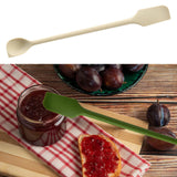 Maxbell Kitchen Silicone Spatula Cosmetics Spatula for Shampoos Ketchup Conditioners White