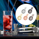 Maxbell Cocktail Strainer Portable Bartender Accessories for Club Restaurant Kitchen Silver