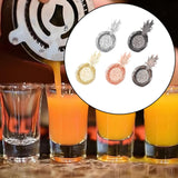 Maxbell Cocktail Strainer Portable Bartender Accessories for Club Restaurant Kitchen Silver