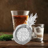 Maxbell Cocktail Strainer Portable Bartender Accessories for Club Restaurant Kitchen Silver