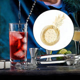 Maxbell Cocktail Strainer Portable Bartender Accessories for Club Restaurant Kitchen Gold