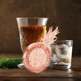 Maxbell Cocktail Strainer Portable Bartender Accessories for Club Restaurant Kitchen Rose Gold