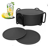 Maxbell 12 Pieces Coffee Coasters Gift Mug Coaster for Hot or Cold Desk Coffee Table