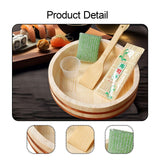 Maxbell Rice Mixing Tub Reusable Mixing Container Sushi Rice Mixing Tub Sushi Bucket S