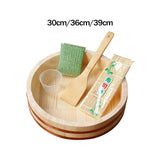 Maxbell Rice Mixing Tub Reusable Mixing Container Sushi Rice Mixing Tub Sushi Bucket S