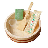 Maxbell Rice Mixing Tub Reusable Mixing Container Sushi Rice Mixing Tub Sushi Bucket S
