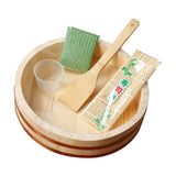 Maxbell Rice Mixing Tub Reusable Mixing Container Sushi Rice Mixing Tub Sushi Bucket S