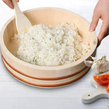Maxbell Rice Mixing Tub Reusable Mixing Container Sushi Rice Mixing Tub Sushi Bucket S