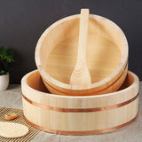 Maxbell Rice Mixing Tub Reusable Mixing Container Sushi Rice Mixing Tub Sushi Bucket M
