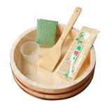 Maxbell Rice Mixing Tub Reusable Mixing Container Sushi Rice Mixing Tub Sushi Bucket M