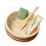 Maxbell Rice Mixing Tub Reusable Mixing Container Sushi Rice Mixing Tub Sushi Bucket M