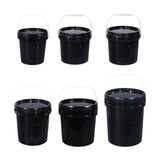 Maxbell Bucket Multipurpose Sturdy with Handle and Lid for Kitchen Construction Home 3L