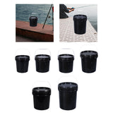 Maxbell Bucket Multipurpose Sturdy with Handle and Lid for Kitchen Construction Home 3L