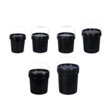 Maxbell Bucket Multipurpose Sturdy with Handle and Lid for Kitchen Construction Home 3L