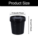 Maxbell Bucket Multipurpose Sturdy with Handle and Lid for Kitchen Construction Home 3L