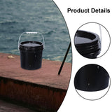 Maxbell Bucket Multipurpose Sturdy with Handle and Lid for Kitchen Construction Home 4L