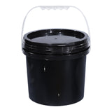 Maxbell Bucket Multipurpose Sturdy with Handle and Lid for Kitchen Construction Home 5L