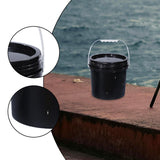 Maxbell Bucket Multipurpose Sturdy with Handle and Lid for Kitchen Construction Home 5L