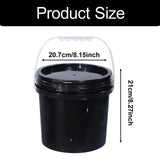 Maxbell Bucket Multipurpose Sturdy with Handle and Lid for Kitchen Construction Home 5L