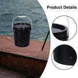 Maxbell Bucket Multipurpose Sturdy with Handle and Lid for Kitchen Construction Home 10L