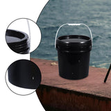 Maxbell Bucket Multipurpose Sturdy with Handle and Lid for Kitchen Construction Home 15L