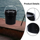 Maxbell Bucket Multipurpose Sturdy with Handle and Lid for Kitchen Construction Home 15L