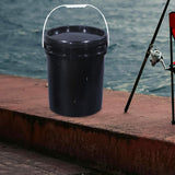 Maxbell Bucket Multipurpose Sturdy with Handle and Lid for Kitchen Construction Home 25L