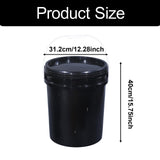 Maxbell Bucket Multipurpose Sturdy with Handle and Lid for Kitchen Construction Home 25L