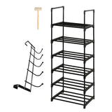 Maxbell Shoe Rack for Entryway Heavy Duty Shoe Organizer for Bedroom Garage Bathroom