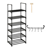 Maxbell Shoe Rack for Entryway Heavy Duty Shoe Organizer for Bedroom Garage Bathroom