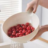 Maxbell Rice Washer Cleaning Kitchen Colander Bowl for Grain Barley Spinach Milk tea