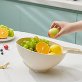 Maxbell Rice Washer Cleaning Kitchen Colander Bowl for Grain Barley Spinach Milk tea
